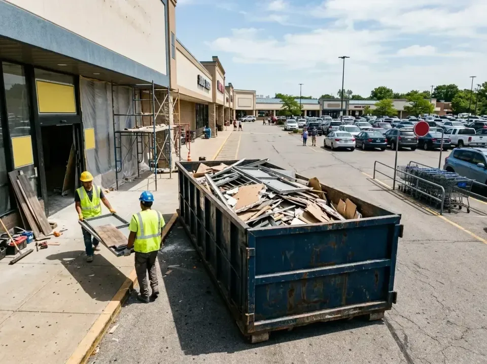 retail-store-renovation-debris-003 — frequently asked questions, Roll-off Dumpster Rentals in Portales, NM